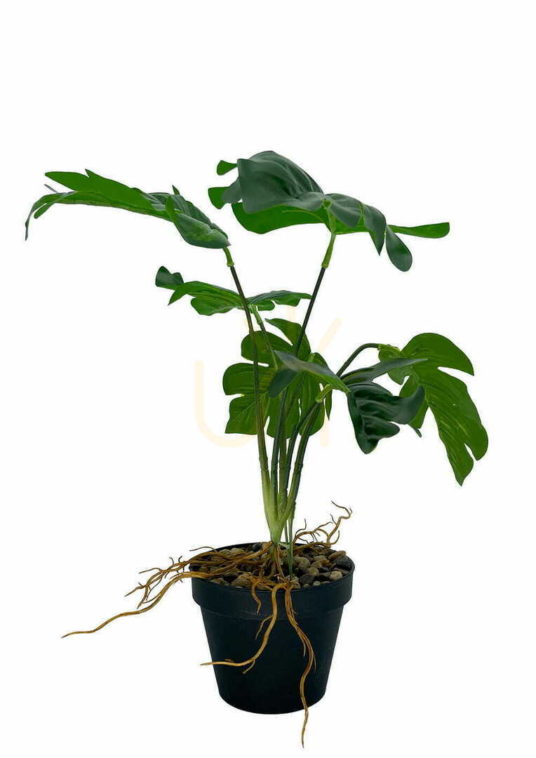 Zobrazit Umělá dutá rostlina Monstera 43 cm Umělá dutá rostlina Monstera 43 cm