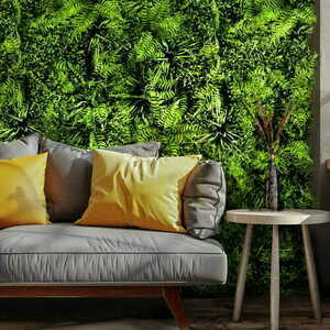 Umělá zelená stěna Green Designers Paprotka GD 636, 50 × 50 cm small 2
