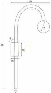 Nástěnné světlo Max Light Enigma W0343 zelené LED 60 cm 1 Nástěnné světlo Max Light Enigma W0343 zelené LED 60 cm small 1