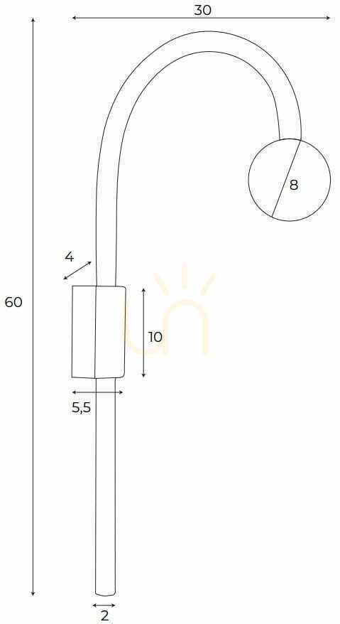 Pohled Nástěnné světlo Max Light Enigma W0343 zelené LED 60 cm Nástěnné světlo Max Light Enigma W0343 zelené LED 60 cm