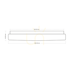 Stropní svítidlo Italux Bumi LED bílé 48W 4000K 48 cm PLF-53647-L-CL small 4