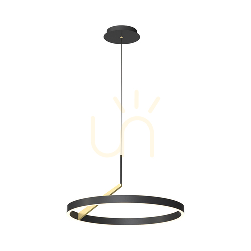 Kontrola Závěsné svítidlo Zuma Line MALU MD3689-1M-3BGT LED