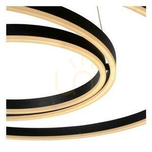 Závěsné svítidlo Lucide TRINITI černé LED 80 cm 136 W 46402/99/30 small 5
