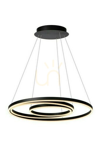 Kontrola Závěsné svítidlo Lucide TRINITI černé LED 80 cm 136 W 46402/99/30
