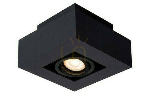 Kontrola Stropní bodové svítidlo Lucide XIRAX černé LED GU10 Dim-to-Warm 5 W 09119/06/30