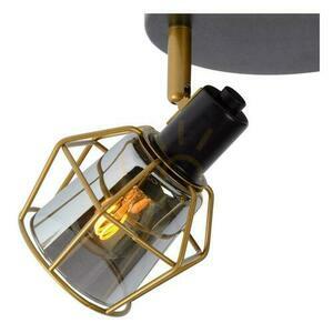 Reflektor Lucide Nila 2x E14 černý vintage 25W IP20 77977/12/30 small 3