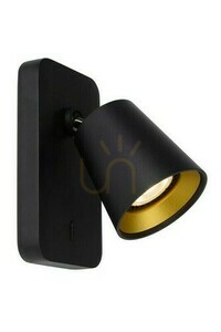Nástěnné svítidlo Lucide TURNON černé LED GU10 5W IP20 09928/05/30 small 8