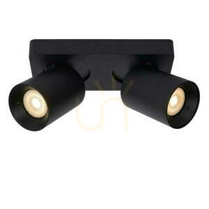 Downlight Lucide NIGEL 2x GU10 černý LED stmívatelný 20 cm small 3