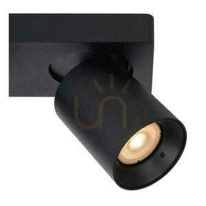 Downlight Lucide NIGEL 2x GU10 černý LED stmívatelný 20 cm small 4