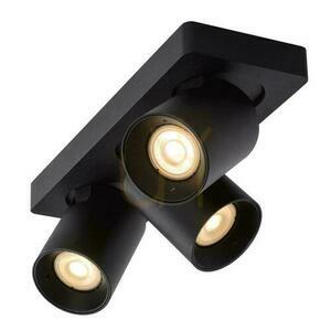 LED downlight Lucide Nigel černý GU10 3x5W 230V IP20 CCT small 4