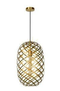 Závěsné svítidlo Lucide Wolfram 21417/32/02 zlaté černé E27 32 cm small 1