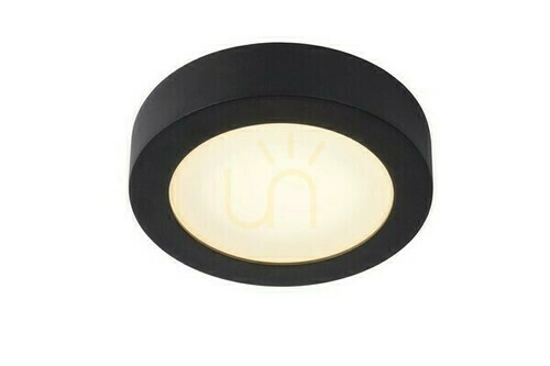 Kontrola Plafon Lucide BRICE-LED černý 18 cm LED IP44 11W 686 lm 3000K 28116/18/30