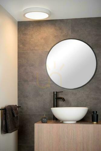 Kontrola Stropní svítidlo Lucide BRICE-LED bílé 30 cm IP44 LED 30 W 28116/30/31