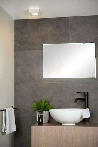 Kontrola Stropní LED svítidlo Lucide BRICE-LED bílé 8 W IP44 28117/11/31