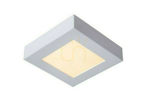 Kontrola Plafond Lucide BRICE-LED bílý LED 15W IP44 28117/17/31