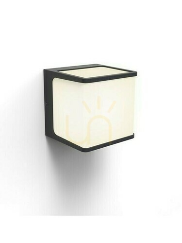 Kontrola Venkovní nástěnné svítidlo Lutec TELIN LED 15 W antracitové IP54