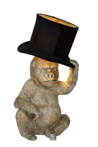 Kontrola Stolní lampa Lucide EXTRAVAGANZA GUST černá/zlatá E14 50 cm
