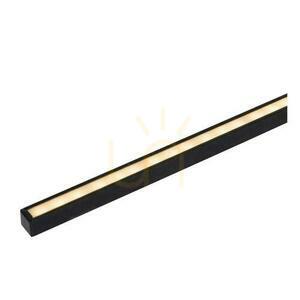 Nástěnné LED svítidlo Lucide Mizar černé IP44 90 cm 10W small 2