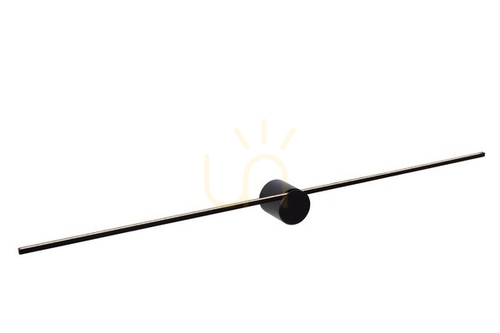 Kontrola Nástěnné LED svítidlo Lucide Mizar černé IP44 90 cm 10W