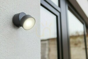 Venkovní nástěnné svítidlo Lutec TRUMPET 5626101125 antracit LED 6W IP54 small 1