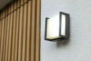 Venkovní nástěnné svítidlo Lutec QUBO antracit LED 8 W 5195401118 small 1