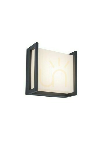Kontrola Venkovní nástěnné svítidlo Lutec QUBO antracit LED 8 W 5195401118