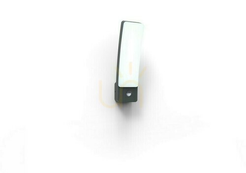 Kontrola Venkovní nástěnné svítidlo Lutec KIRA se senzorem pohybu LED 18W antracit 5288903118