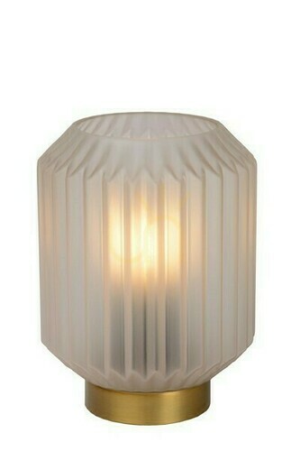 Kontrola Stolní lampa Lucide SUENO zlatá sklo E14 17 cm 45595/01/31