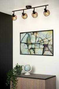 Reflektor Lucide MAREN 4x E14 černý vintage 76 cm, SKU 77978/04/30 small 2
