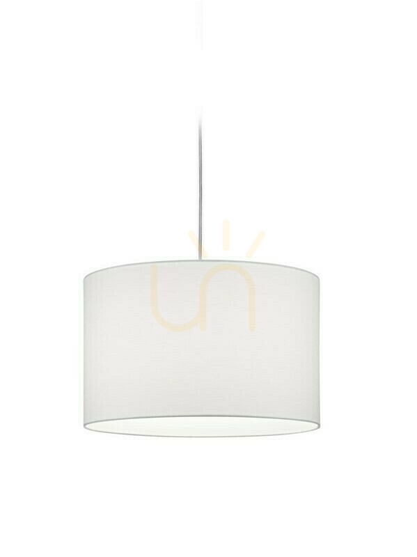 Závěsné svítidlo do lišty Trio DUOline 73330101 – bílé, E27, Ø40 cm