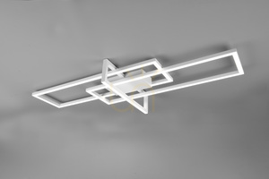 Bílé LED stropní svítidlo Trio SALINAS 620310331, 34 W, 4000 K small 2
