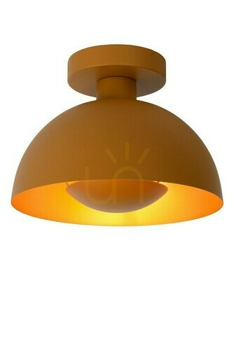 Kontrola Plafond Lucide Siemon 45196/01/44 ocel 25 cm E27 moderní