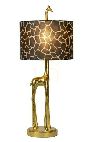Kontrola Stolní lampa Lucide Extravaganza Miss Tall zlatá E27 60,5 cm 10506/81/02