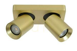 Plafon Lucide NIGEL zlatý 2x GU10 LED CCT 10 cm 09929/10/02 small 1