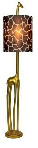 Kontrola Stojací lampa Lucide Extravaganza Miss Tall zlatá bronzová E27 160 cm 10706/81/02