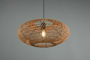 Závěsné svítidlo Trio HEDDA 312300136 – přírodní sisal, 52 cm small 4