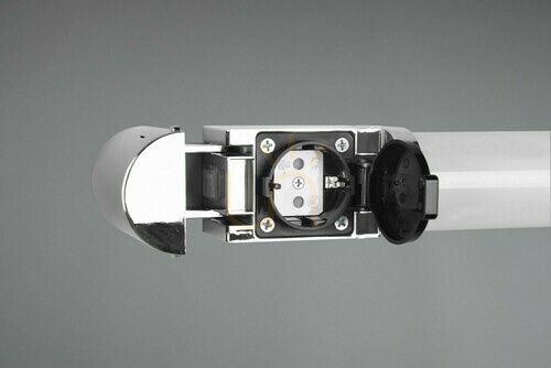 Kontrola Koupelnové nástěnné svítidlo Trio PIERA 284074206 chrom se zásuvkou LED 8 W