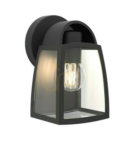 Kontrola Venkovní nástěnné svítidlo Lutec Kelsey 5273702012 černé 20 cm IP44
