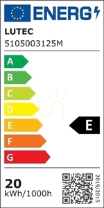 Venkovní nástěnné svítidlo Lutec DOBLO 5105003125 LED 24 W antracit 15 cm small 1