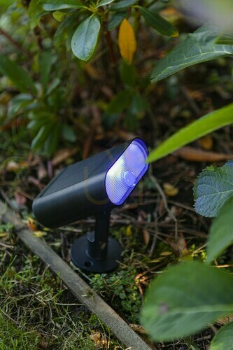 Kontrola Venkovní solární lampa Lutec GINBO 6938405330 černá LED RGB 7W IP44