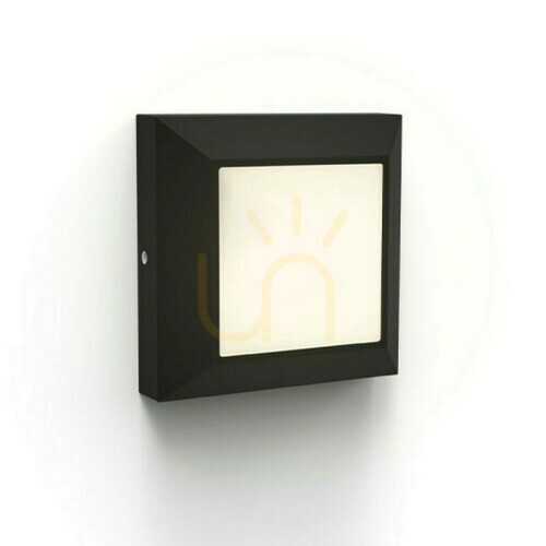 Kontrola Venkovní nástěnné LED svítidlo Lutec Helena 6402105012 černé 10,1 cm