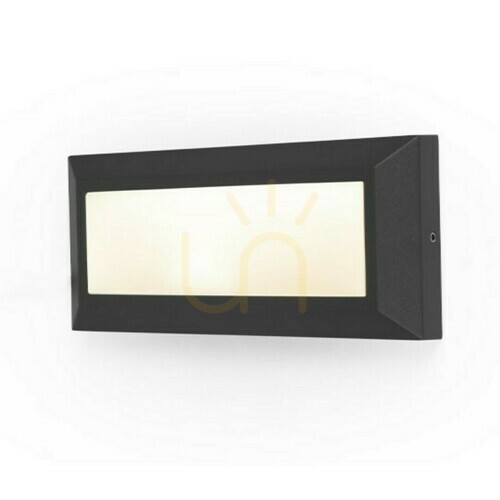 Kontrola Venkovní nástěnné svítidlo Lutec HELENA 5191605012 černé LED 11 W IP54