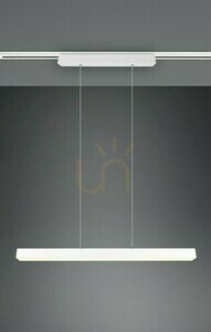 Závěsné svítidlo pro lištu Trio DUOline PAROS 73043131, matně bílé, LED 29 W, 90 cm small 2