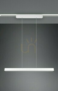 Závěsné svítidlo pro lištu Trio DUOline PAROS 73043131, matně bílé, LED 29 W, 90 cm small 6