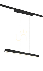 LED závěsné svítidlo do lišty Trio DUOline 73043132, matná černá, 90 cm small 0