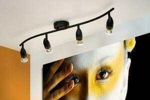 Reflektor Lucide CARO černý 4x GU10 LED 13955/04/30 small 2