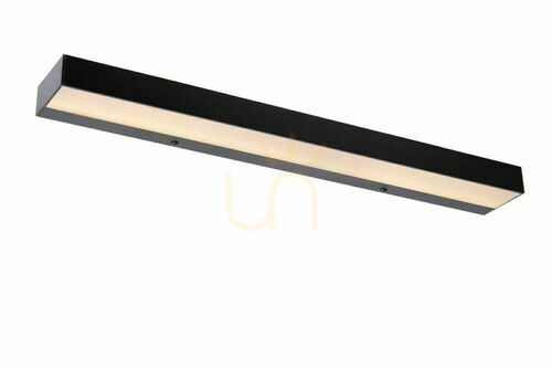Kontrola Nástěnné LED svítidlo Lucide ALEXA černé IP44 8W 3000K 800 lm