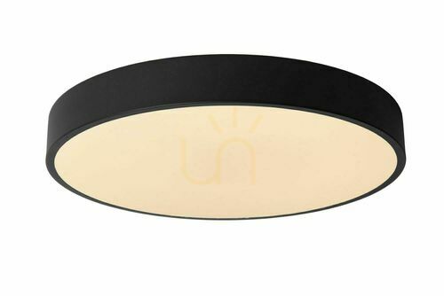 Kontrola Plafon Lucide UNAR LED 24W černý 40 cm 1680 lm stmívatelný
