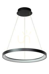 Závěsné svítidlo Lucide VIDAL černé LED 48 W 58 cm 46403/48/30 small 1