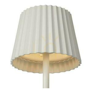 Dobíjecí stolní lampa Lucide JUSTINE bílá LED 2 W IP54 38 cm 27889/02/31 small 4